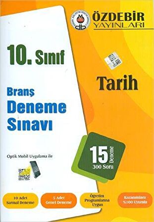 10. Sınıf Tarih Branş Deneme Sınavı