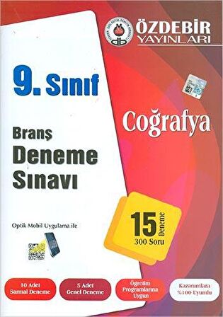 9. Sınıf Coğrafya Branş Deneme Sınavı