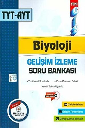 TYT AYT Biyoloji Gelişim İzleme Soru Bankası