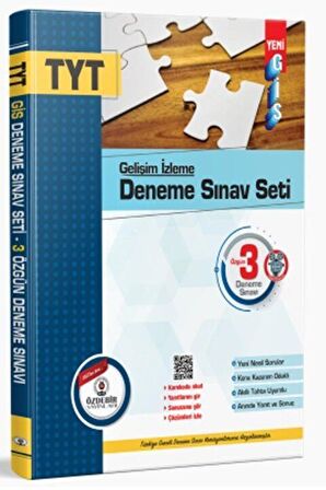 TYT Gelişim İzleme 3'lü Deneme Sınavı Seti