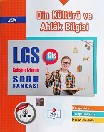 8. Sınıf LGS Din Kültürü ve Ahlak Bilgisi Gelişim İzleme Soru Bankası