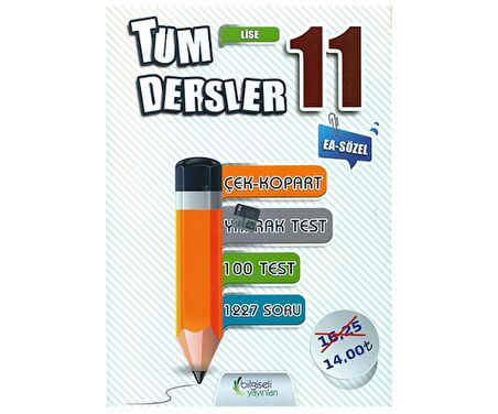 Açı 11.Sınıf Ea-Sözel Tüm Dersler Yaprak Test