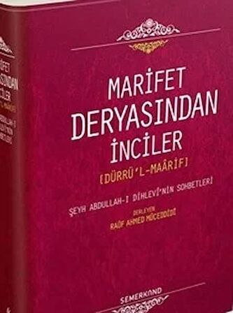Marifet Deryasından İnciler