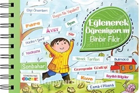 Eğlenerek Öğreniyorum - Binbir Fikir - Sonbahar