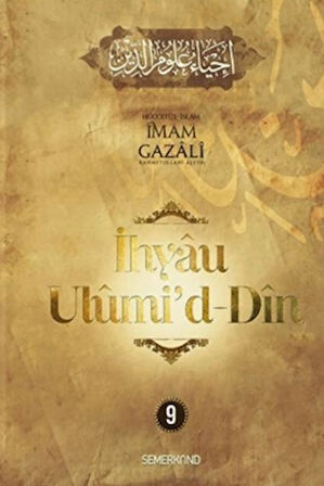İhyaü Ulumi'd Din 9. Cilt