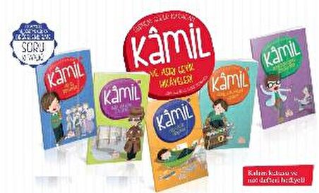 Kamil ve Aşırı Geyik Hikayeleri (5 Kitap Set)