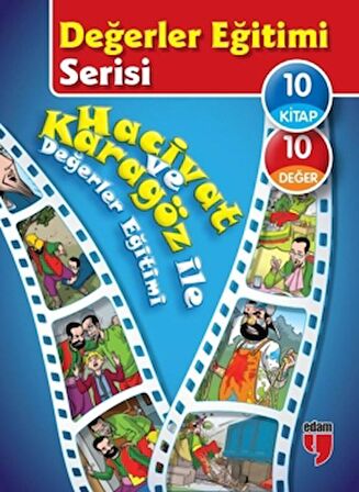 Hacivat ve Karagözle ile Değerler Eğitimi (10 Kitap Takım)