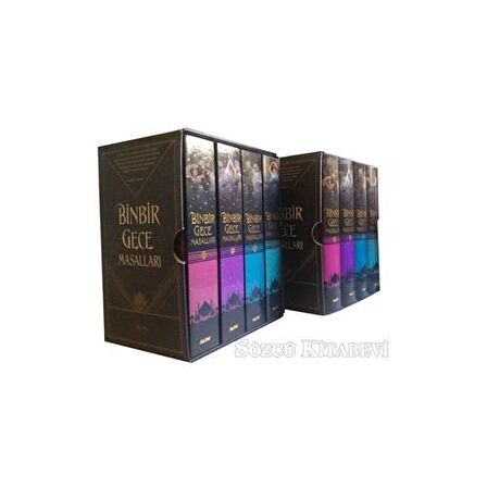 Binbir Gece Masalları (4 Kitap Takım)