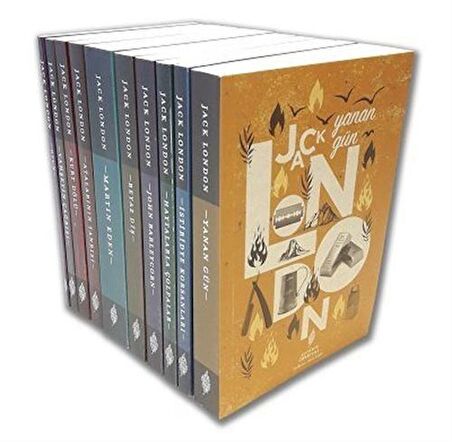 Jack London Seti (10 Kitap Takım)