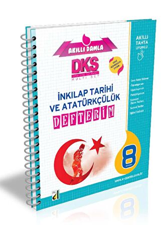 DKS 4B T.C. İNKILAP TARİHİ VE ATATÜRKÇÜLÜK DEFTERİM-8. SINIF