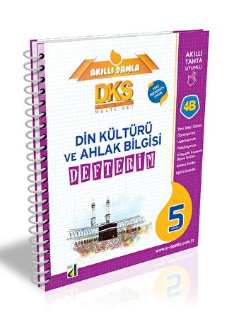 DKS 4B DİN KÜLTÜRÜ VE AHLAK BİLGİSİ DEFTERİM-5. SINIF