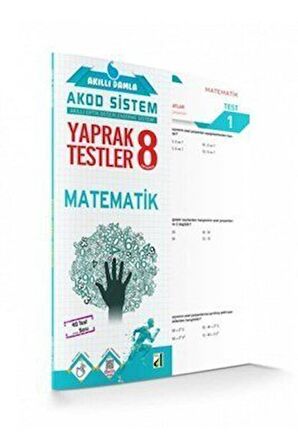 Akıllı Damla Matematik Yeni Nesil Yaprak Testler - 8. Sınıf