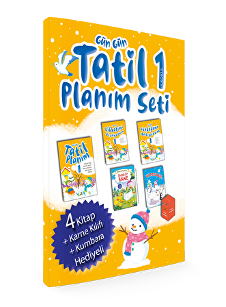 1. Sınıf Gün Gün Tatil Planım Seti