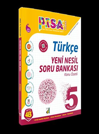 DAMLA 5.SINIF TÜRKÇE YENİ NESİL SORU BANKASI PİSA