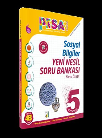 DAMLA 5.SINIF SOSYAL BİLGİLER YENİ NESİL SORU BANK