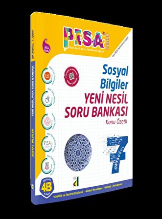 DAMLA 7.SINIF SOSYAL BİİLGİLER YENİ NESİL SORU BAN