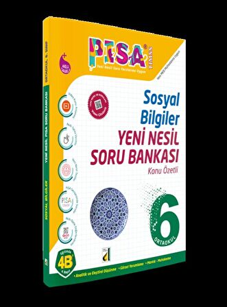 DAMLA 6.SINIF SOSYAL BİLGİLER YENİ NESİL SORU BANK