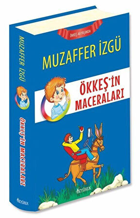 Ökkeş'in Maceraları (Ciltli Renkli Resimli 10 Kitap Bir Arada) / Muzaffer İzgü