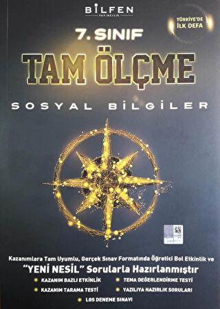 Bilfen 7.Sınıf Tam Ölçme Sosyal Bilgiler