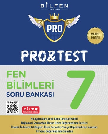 7.Sınıf Pro&Test Fen Bilimleri Soru Bankası Maarif Model 2027  YENİ