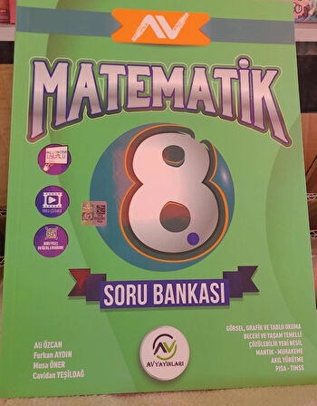 8. Sınıf Matematik Soru Bankası av yayınları 
