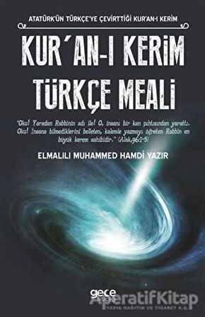 Kur'an-ı Kerim Türkçe Meali