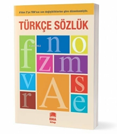 Türkçe Sözlük Büyük Boy Karton Kapak - Kolektif - Ema Yayınları