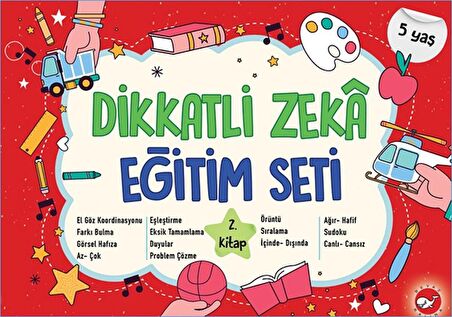 Dikkatli Zeka Eğitim Seti 2. Kitap - 5 Yaş