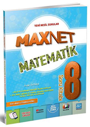 Karaca Eğitim Yayınları Maxnet 8. Sınıf Matematik Soru Kitabı