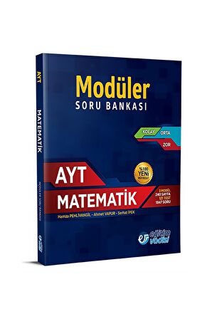 Eğitim Vadisi AYT Matematik Modüler Soru Bankası