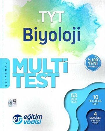 Eğitim Vadisi TYT Biyoloji Multi Test