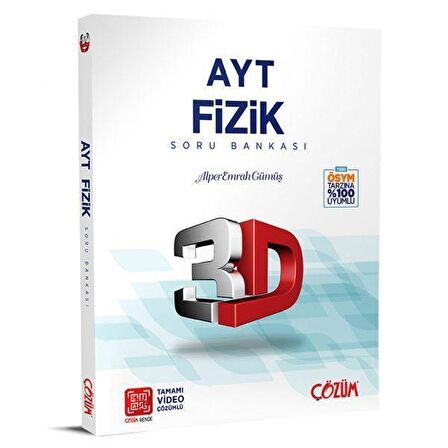 AYT Fizik Soru Bankası 3D Yayınları