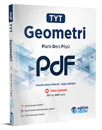 Eğitim Vadisi Tyt Geometri PDF