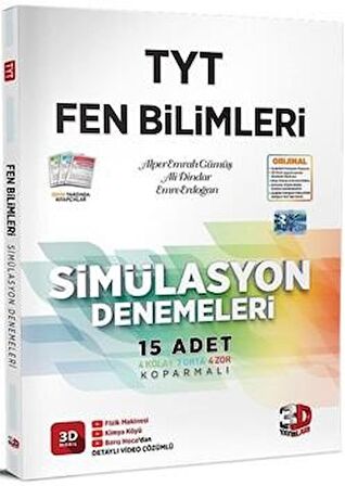 TYT Fen Bilimleri Simülasyon Denemeleri