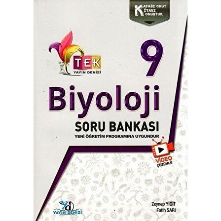 YAYIN DENİZİ 9.SINIF TEK VD.ÇÖZ. S.B. BİYOLOJİ - 2020