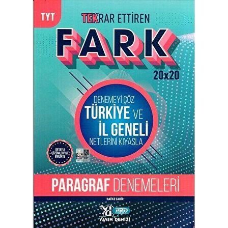 TYT Paragraf Fark Tekrar Ettiren Denemeleri