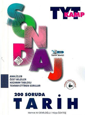 TYT Kamp Sondaj 200 Soruda Tarih