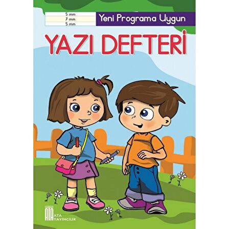 1. Sınıf Yazı Defteri 5-7-5 mm Büyük Boy