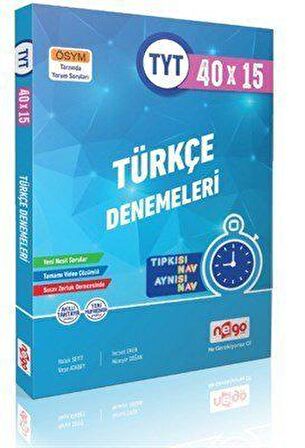TYT Türkçe Tamamı Video Çözümlü 40x15 Branş Deneme