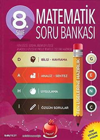 Nartest 8.Sınıf Dahi Genç Matematik Soru Bankası