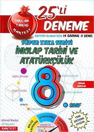 8.Sınıf Nar T.C. İnkılâp Tarihi Ve Atatürkçülük 24 Deneme Sınavı
