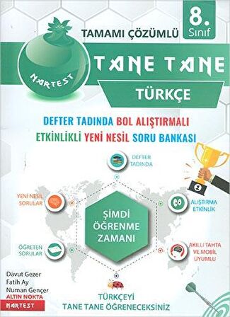 8. Sınıf Türkçe Soru Bankası Tamamı Çözümlü