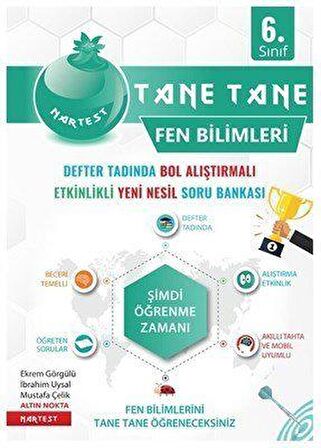 6. Sınıf Fen Bilimleri Yeşil Defter Tadında Tane Tane