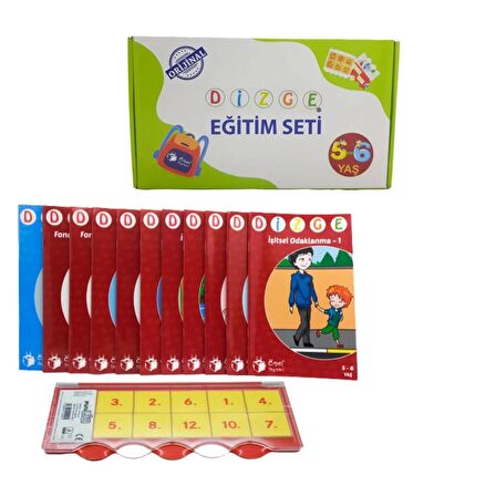 DİZGE 5-6 Yaş İşitsel Dikkat Görsel Algı Geliştirme Seti