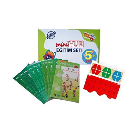 MiniYUP 5+ Yaş Dikkat ve Matematiksel Zeka Geliştirme Eğitim Seti  