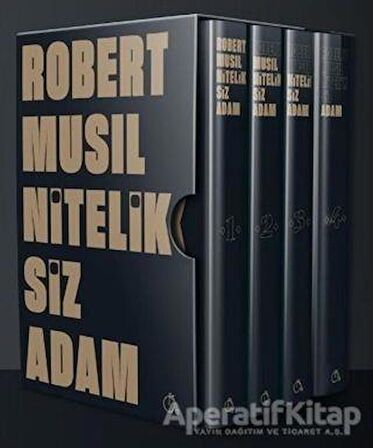 Niteliksiz Adam (4 Kitap Takım)