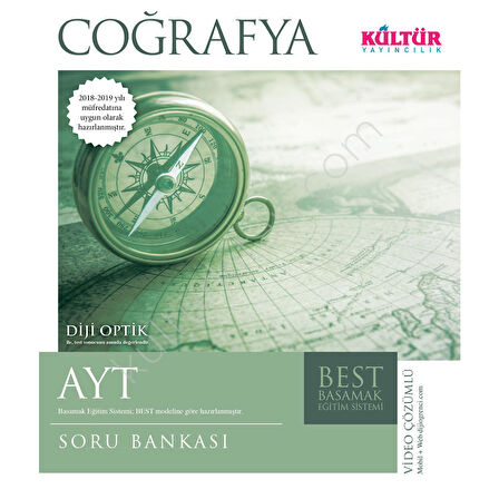 Kültür Yayınları AYT Coğrafya Best Soru Bankası