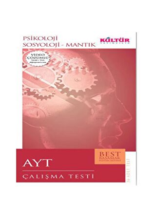 Kültür Yayınları Ayt Psikoloji Sosyoloji Mantık Best Çalışma Test