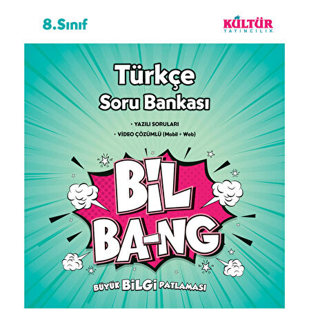 Kültür Yayınları 8. Sınıf Türkçe Bil-Bang Soru Bankası