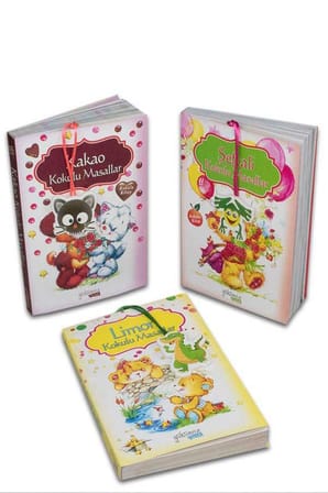  Şeftali, Kakao ve Limon Kokulu Masallar - 3 Kitap